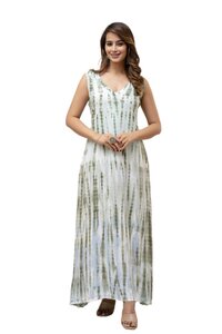 Beachwear Long Tie/dye Maxi Dress - Age Group: Adults