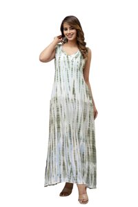 Beachwear Long Tie/Dye Maxi Dress