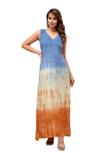 New Tiered Bohemian Long Maxi Dress