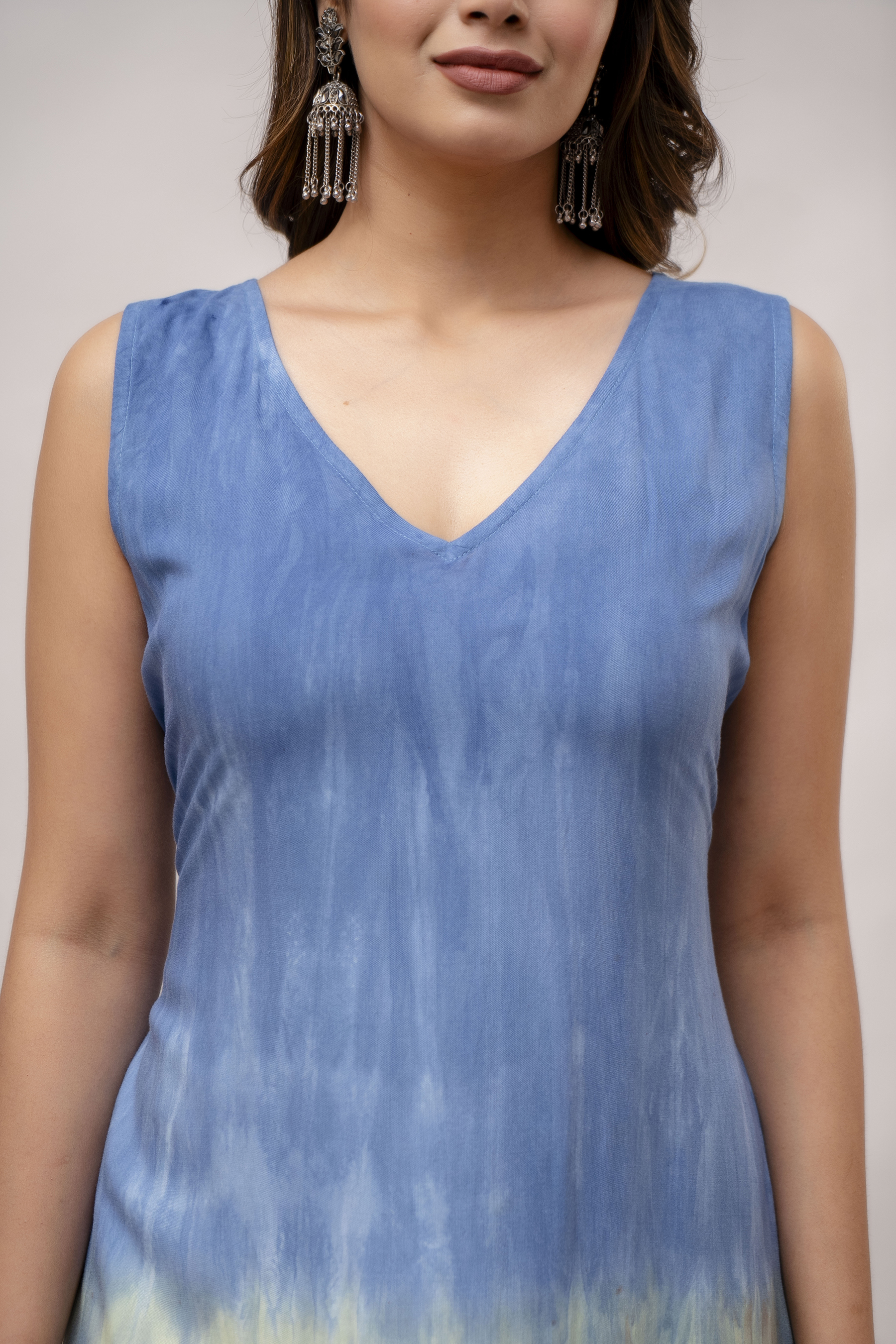 Tie & Dye Bohemian Long Maxi Dress - Age Group: Adults
