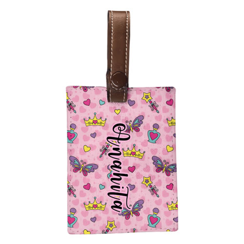 Canvas luggage Tag