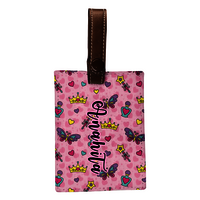 Canvas Luggage Tag - Durable Canvas Material, 2x3 Inch Size, Customizable Logo & Artwork | Stylish, Practical, Secure Attachment, Perfect For Gifting