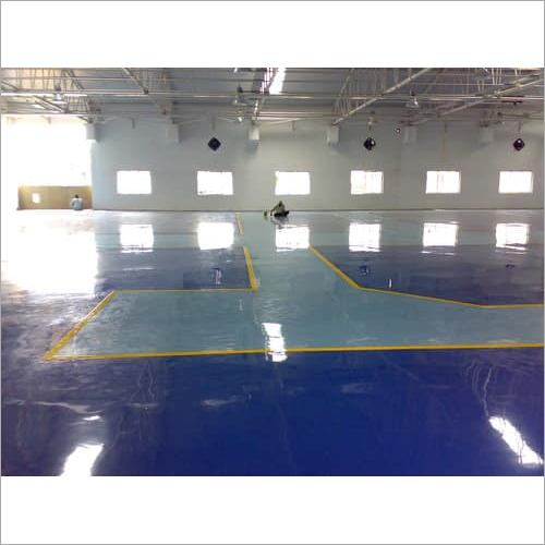 Antistatic Epoxy Flooring - Epoxy Resin, 1/8 Inch Thickness, Blue | Industrial Application, 100 sq ft/gallon Coverage, 24 Hours Drying Time, 5 Years Warranty
