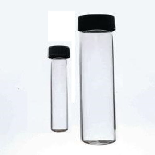 Borosilicate Glass Culture Tube - 15 Milliliter Size | Transparent Design, Ideal for Blood Sample Storage and Microorganism Maintenance