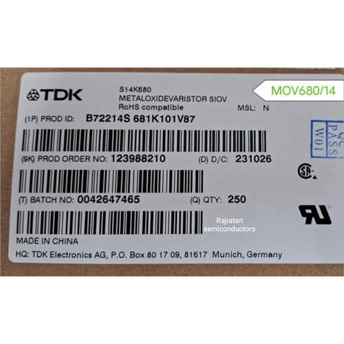 TDK MOV680-14 Integrated Circuit