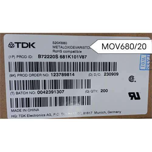 TDK MOV680-20 Integrated Circuit