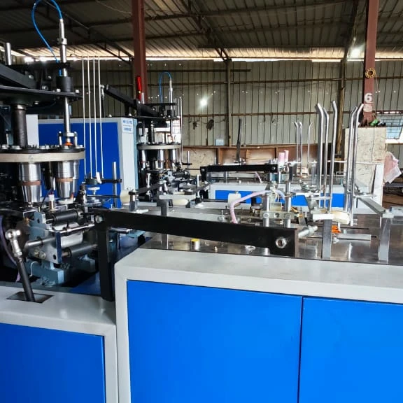 Hindmade Fully Automatic Big Paper Glass Making Machine Specially Designed For Big Paper Glasses - Capacity: 80 - 110 Pcs/min