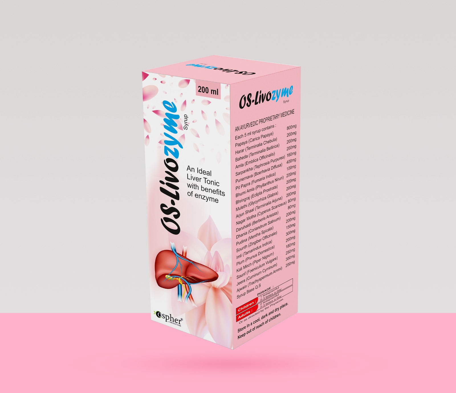 Liver Enzyme Syrup - Herbal Tonic & Syrup, Supports Healthy Liver Function And Aids Digestion