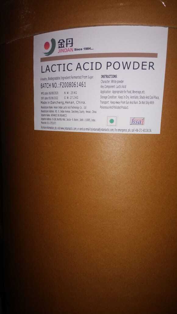 Lactic Acid Powder - Purity: 99%