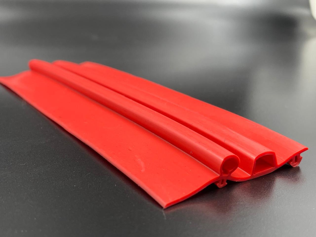 Silicone Rubber Red Color Profile