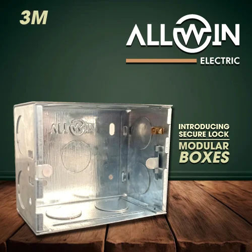 Electric 3M  Module Gi Modular Box