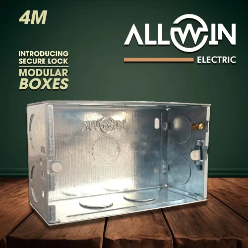 Electric 4 M Module GI Modular Box