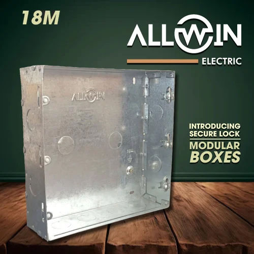 Electric 18 M Module GI Modular Box