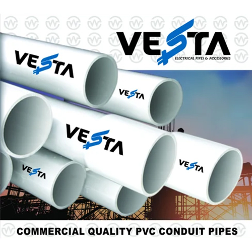 Electric PVC Conduit Pipes - 25 MM Seamless Structure Pipe, Round Shape in Various Colors | 1-Year Warranty, Easy to Install & Maintain