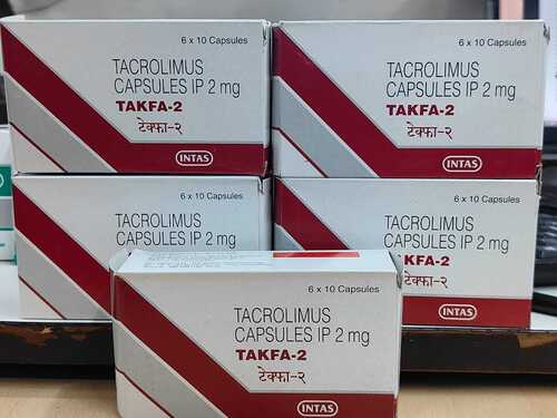 Tacrolimus Capsules Ip 2Mg - Origin: India