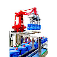 Robotic Case Packing Machine - Stainless Steel, 240 Volt, Silver Color | Heavy-duty, Electric Drive, Automatic Grade, 30 Watt Power, Frequency Speed Control