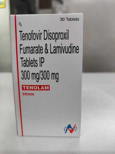 Tenofovir Disoproxil Rumarate &Lamivudine Tablets - Grade: Medical Grade