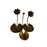 Brass Lotus leaf plater