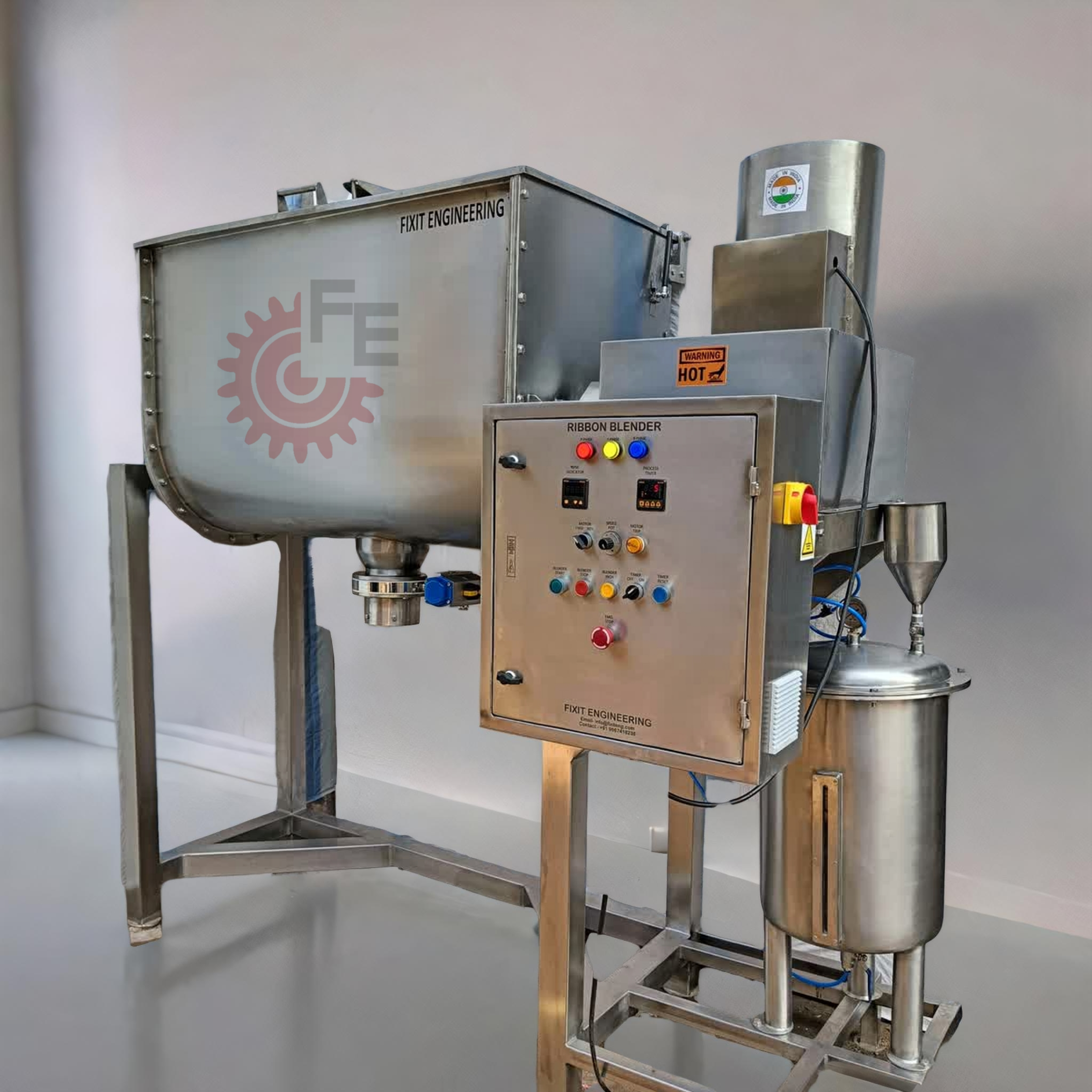 Ribbon Blender - Capacity: 5 Liters To 20