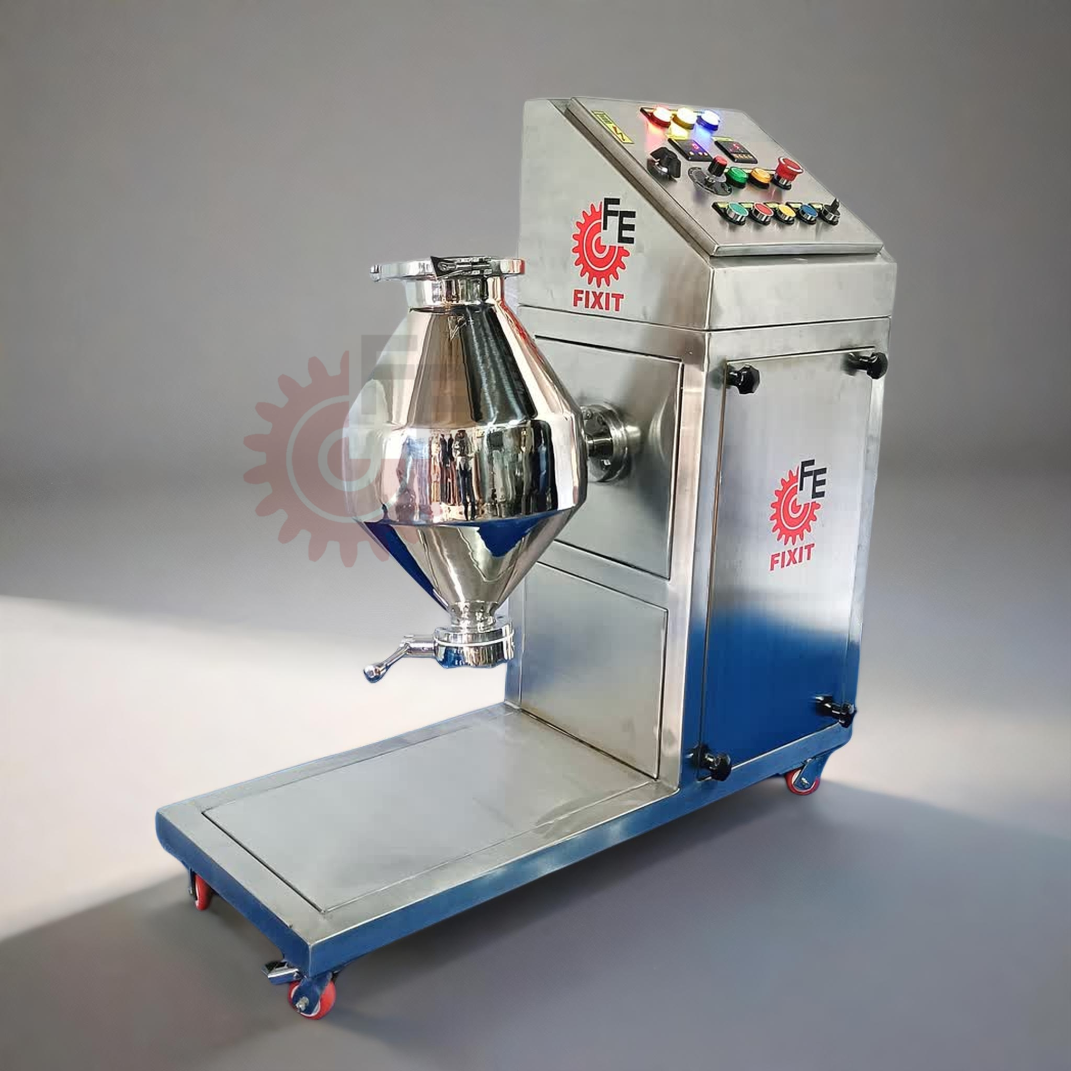 Double Cone Blender - Capacity: 5 Ltr/hr