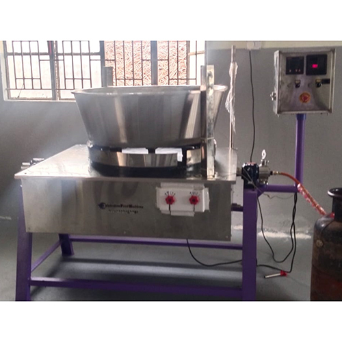 SS Chikki Mixing Machine - Stainless Steel, Free-Standing Installation | High Efficiency, Manual Control, 5-Year Warranty