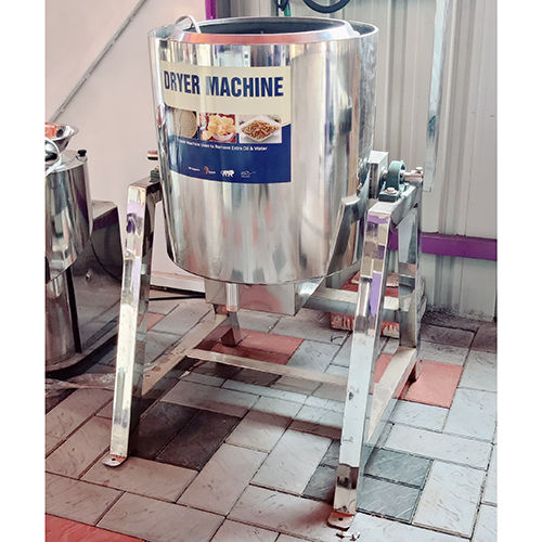 Tilting Model Oil Dryer Machine - Material: Stainless Steel