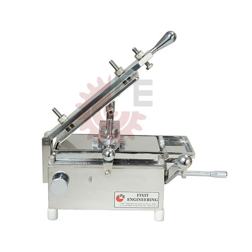 Manual Capsule Filling Machine - Color: Silver