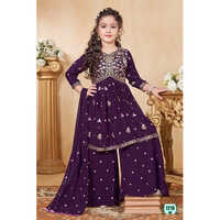 Kids Anarkali Suits - High-quality Cotton, Customizable Sizes, Beautiful Printed Patterns, Washable | Perfect For All Seasons