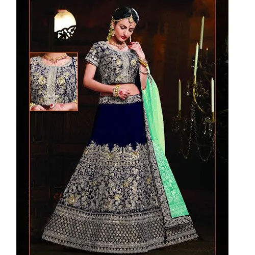 Bridal Blue Lehenga