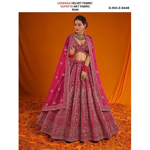 Designer Pink Bridal Lehenga