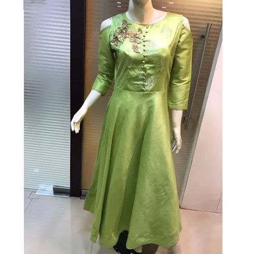 Green Ladies Gown