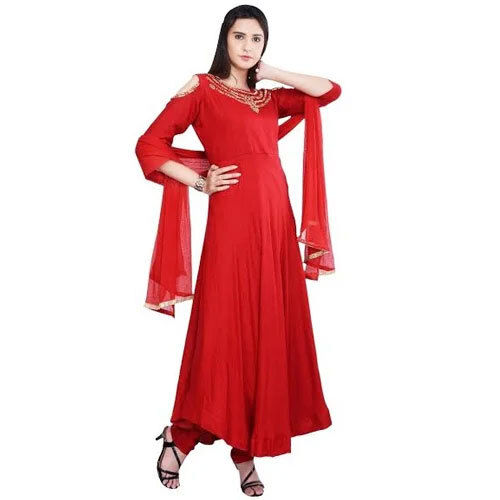 Red Silk Frock Suit