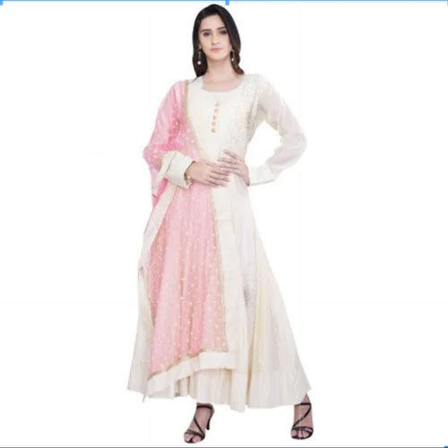 Silk Salwar Palazzo Suit - Ethnic Region: Indian