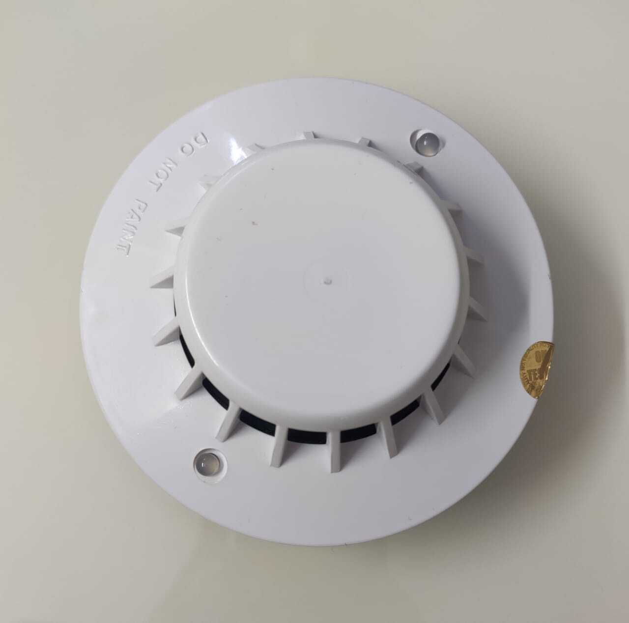 Wireless Smoke Detector - 100mm Diameter, White Color | Photoelectric Sensor, Battery Powered, Built-in Siren, Ul217 Compliant For Fire Protection