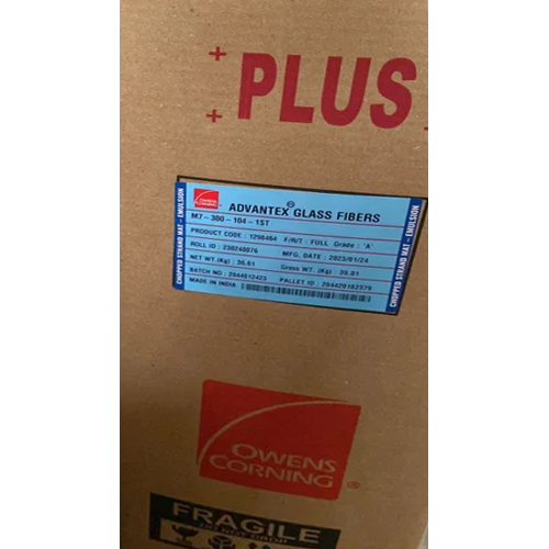Owens Corning Advantex Glass Fiber - Color: Transparent