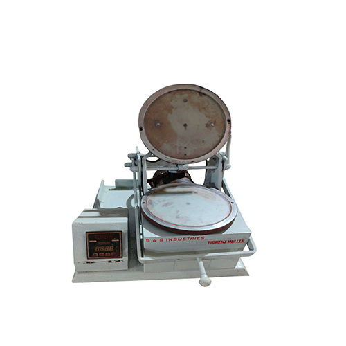 Manual Weight Automatic Pigment Muller - Material: Mild Steel