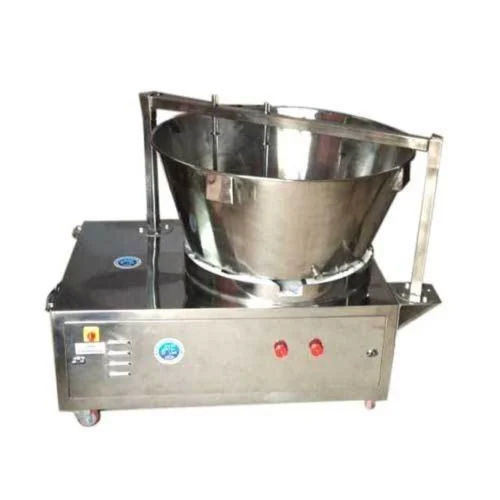 Stainless Steel Milk Khoya Polish Machine - Color: Silver