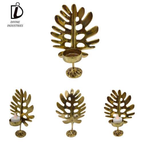 Brass Tree With Candle Holder