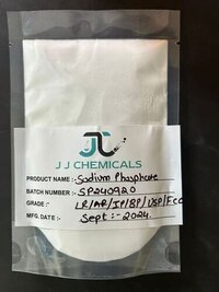 Sodium Phosphate - Pharmaceutical Grade, Fine Crystalline Powder , Ideal For Ph Control And Nutrient Supplementation
