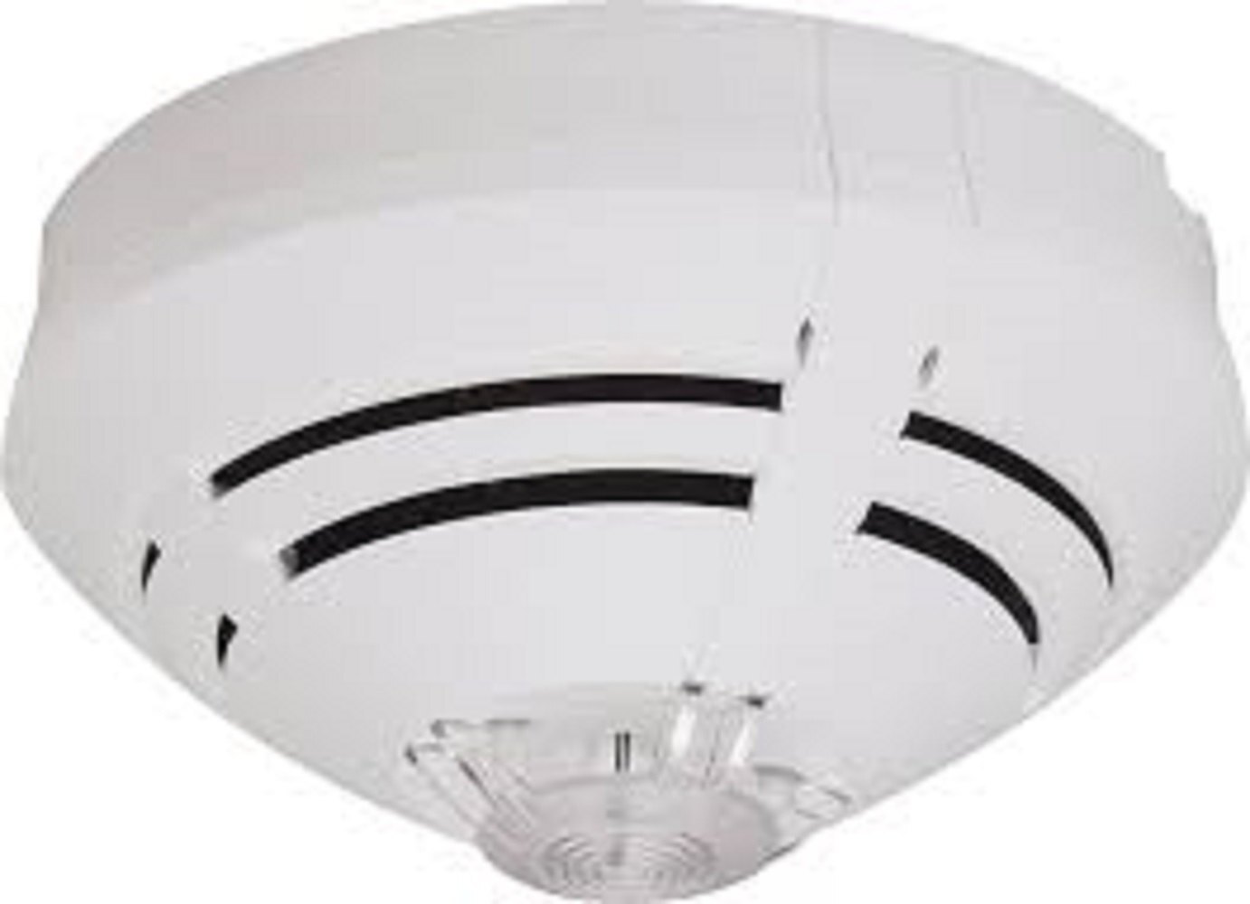 Conventional Smoke Detectors - Hard Wired Industrial Safety Device, White Color, 1 Year Warranty, Multi-sensor Capability