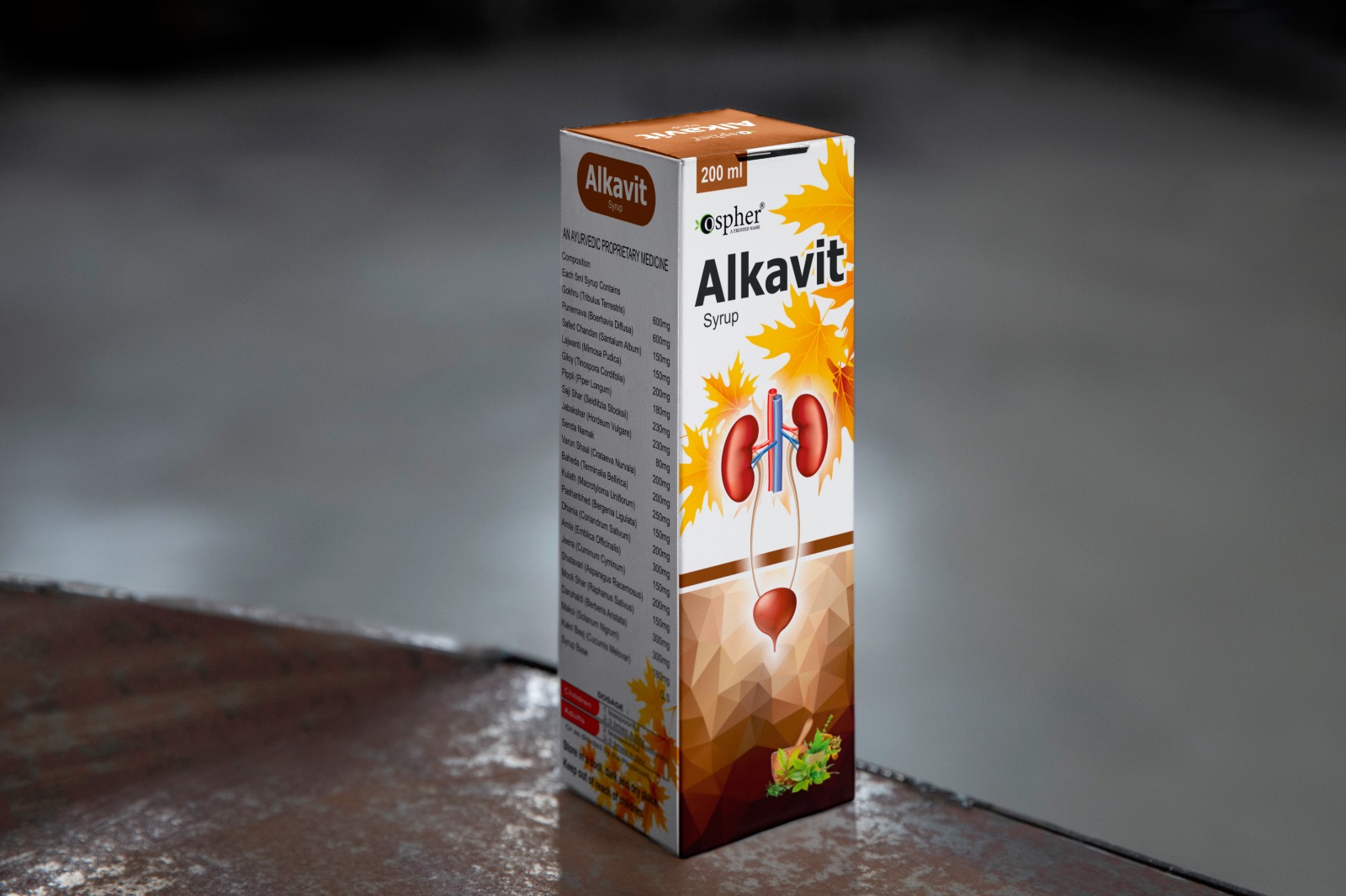 Alkalizer Syrup - Herbal Tonic & Syrup For Enhanced Hydration, Natural Diuretic & Detox Support, Suitable For All Age Groups
