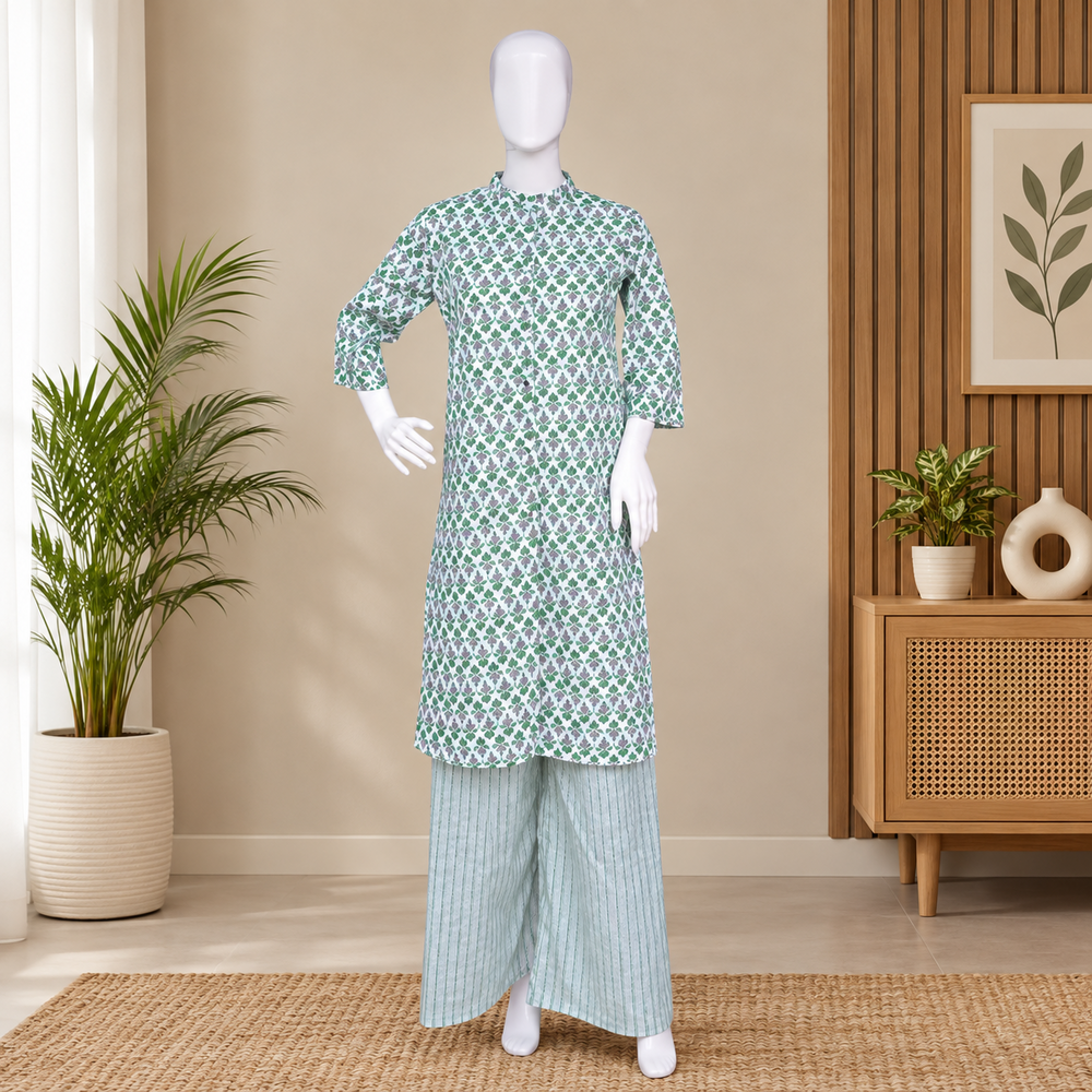Ladies Cotton Coord Set