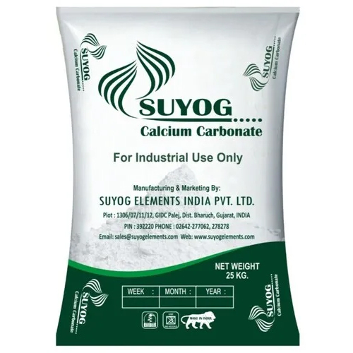 Ground Calcium Carbonate - Fine White Powder, Versatile Industrial Filler for Multiple Applications