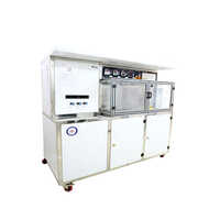 Fuel Filter Test Rig - Stainless Steel, 96" X 24" X 96" | Electric Powered, Sleek White Finish, 220-240v Voltage