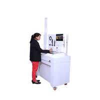 Pore Determination Test Rig - Stainless Steel, 220-240 Volt Electric Power, Automatic Operation | Silver Color, Industrial Grade, Accurate Permeability Testing Equipment