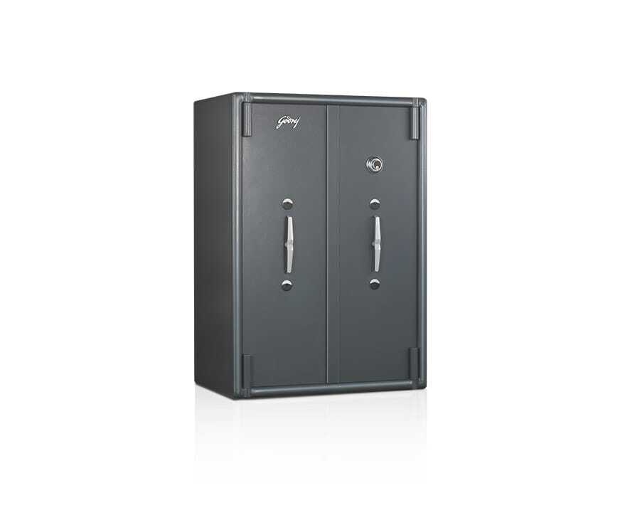 Defender Safe With Safe Deposit Locker - Color: Grey