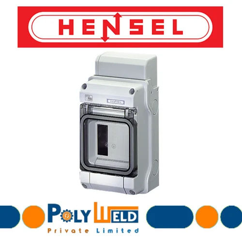 Hensel Kv 6103 Circuit Breaker Box - Color: Silver