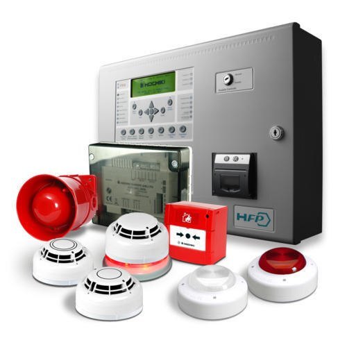Wireless Fire Detection System - Color: White