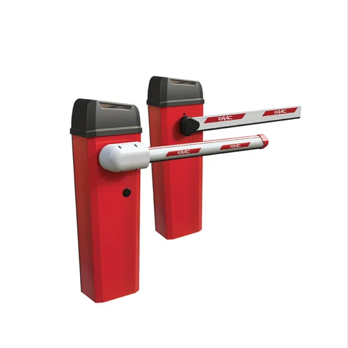 Faac B614 Automatic Boom Barrier - Color: Red