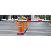 Automatic Traffic Boom Barriers - Color: Orange